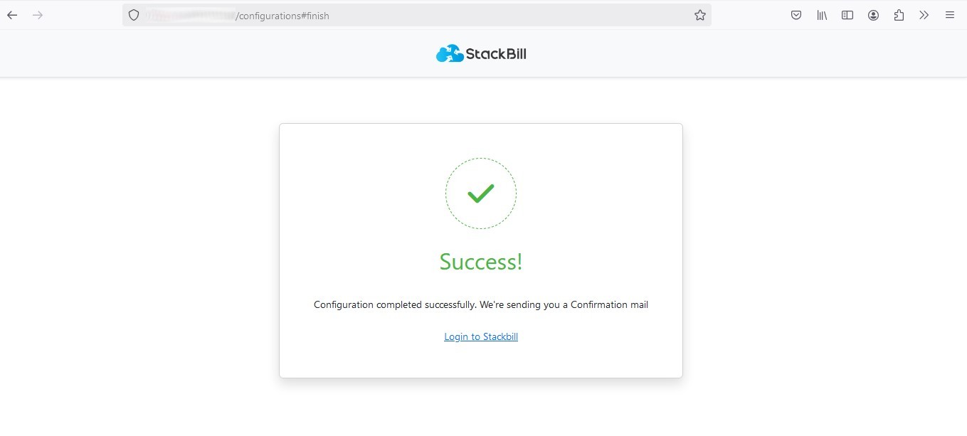 StackBill Installation